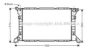 AVA QUALITY COOLING FD2202 Radiator, engine cooling
